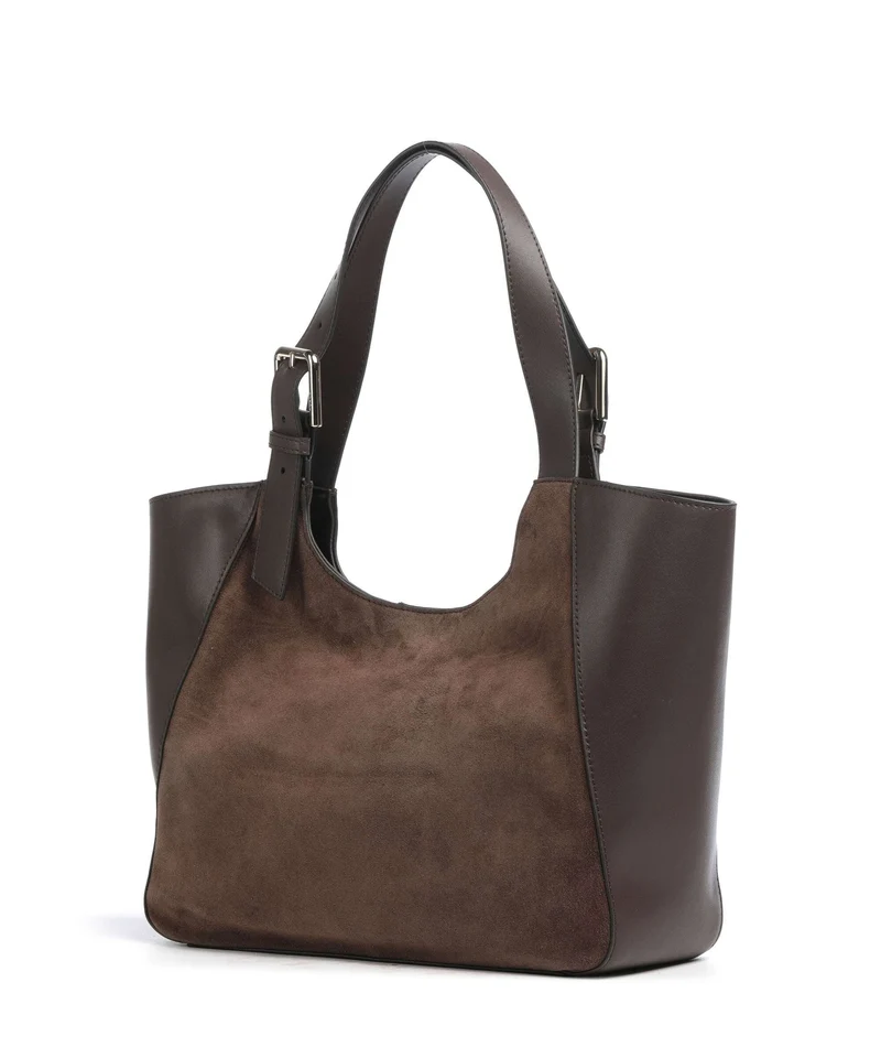 Furla Dora M Cabas toni cioccolato