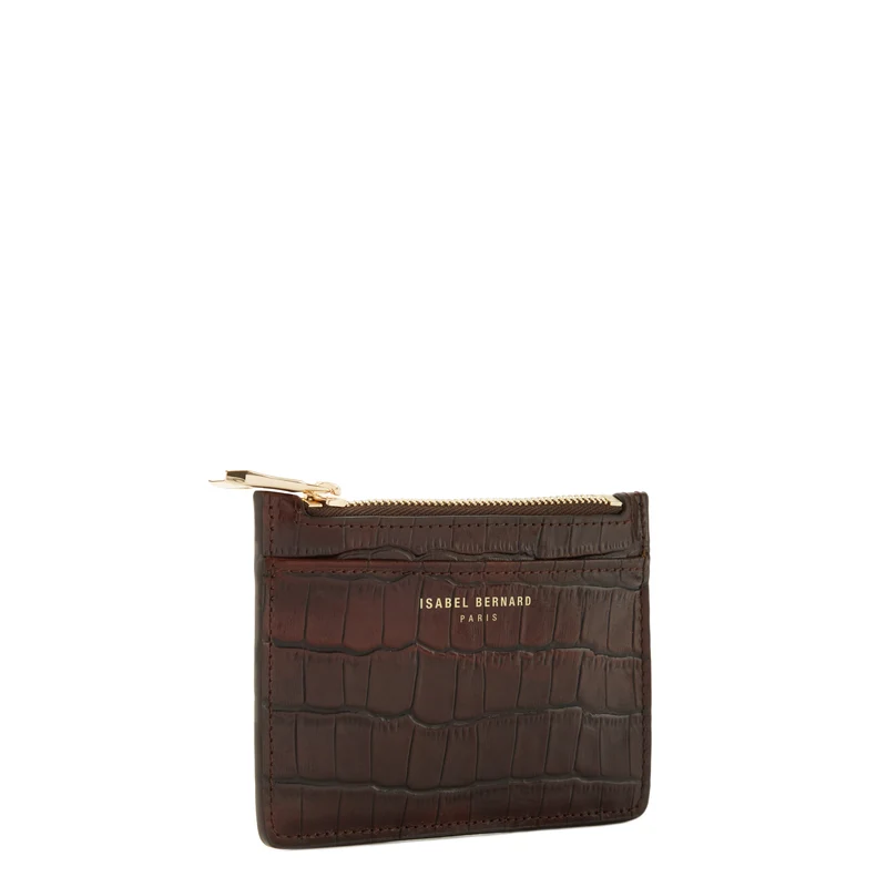 Isabel Bernard Honoré Femmes Porte-carte Marron IB27019