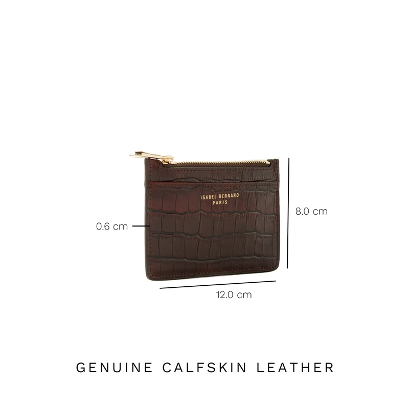 Isabel Bernard Honoré Femmes Porte-carte Marron IB27019