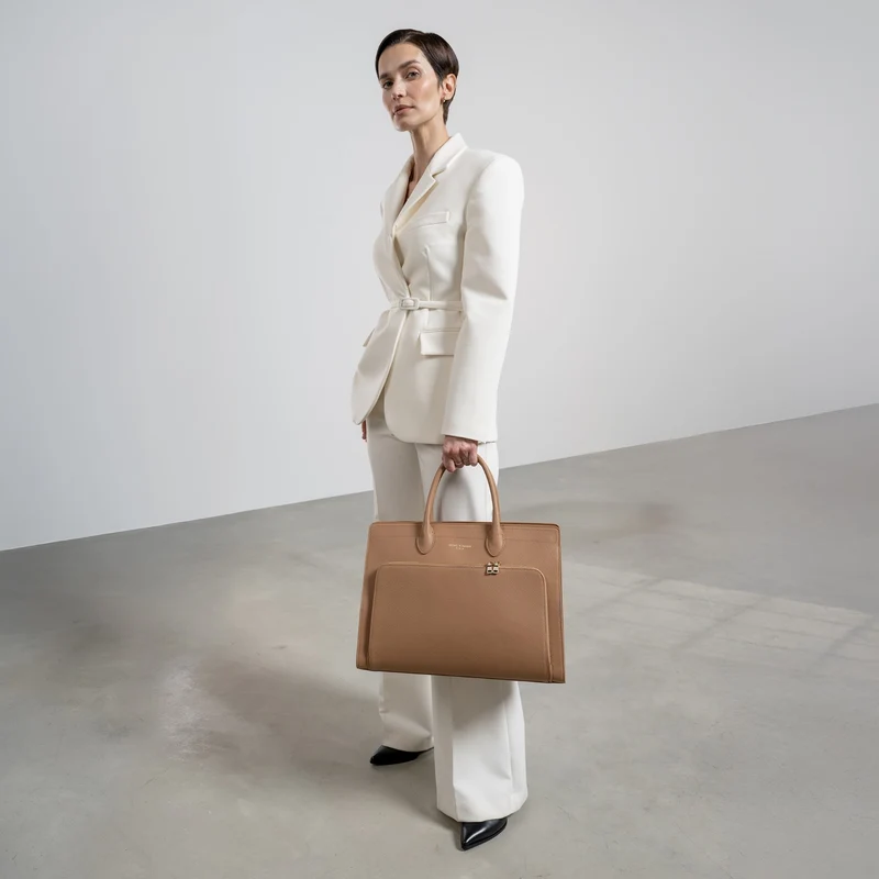 Isabel Bernard Honoré Sac à Main Marron IB25053