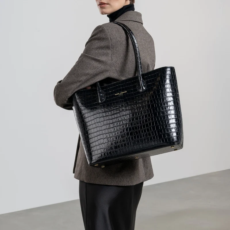 Isabel Bernard Honoré Femmes Cabas Noir IB25024