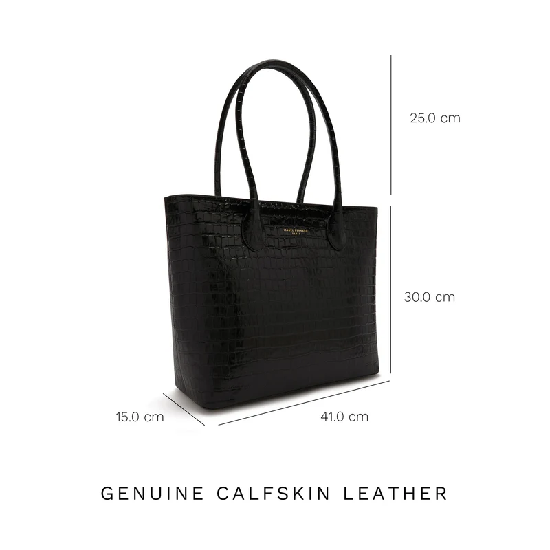 Isabel Bernard Honoré Femmes Cabas Noir IB25024
