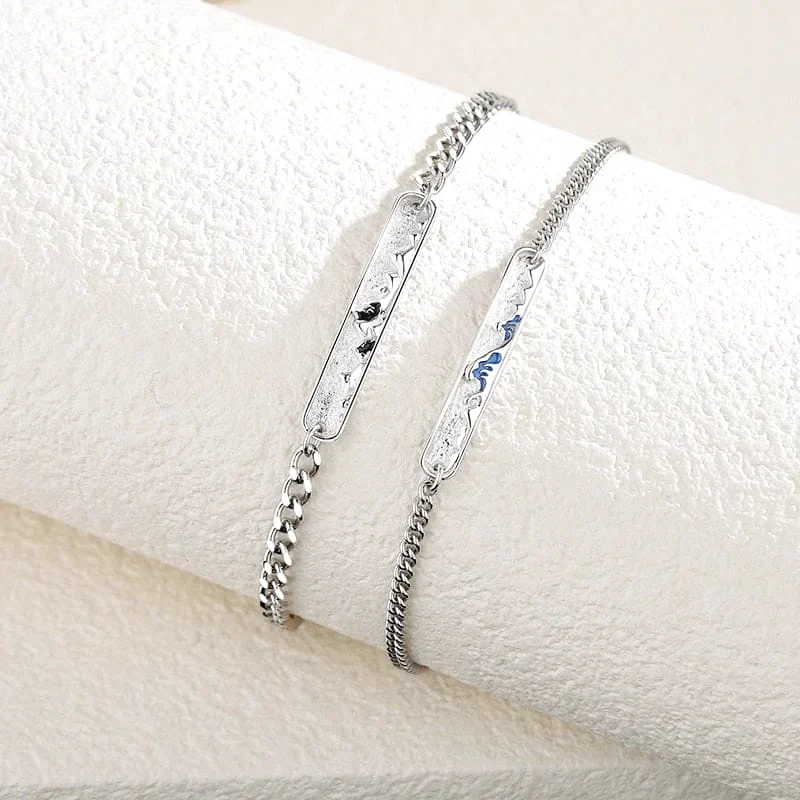 Bracelet Montagne Couple