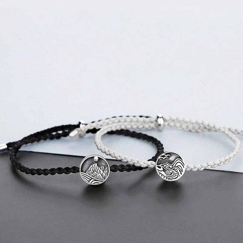 Bracelet Montagne Acier Inoxydable