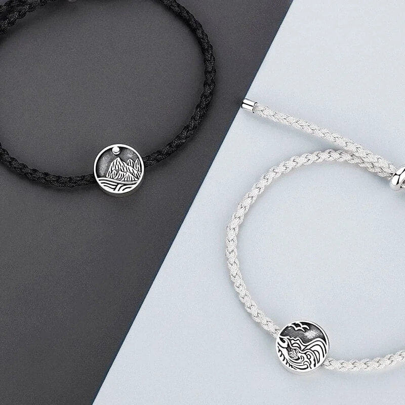 Bracelet Montagne Acier Inoxydable