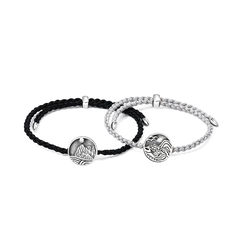 Bracelet Montagne Acier Inoxydable