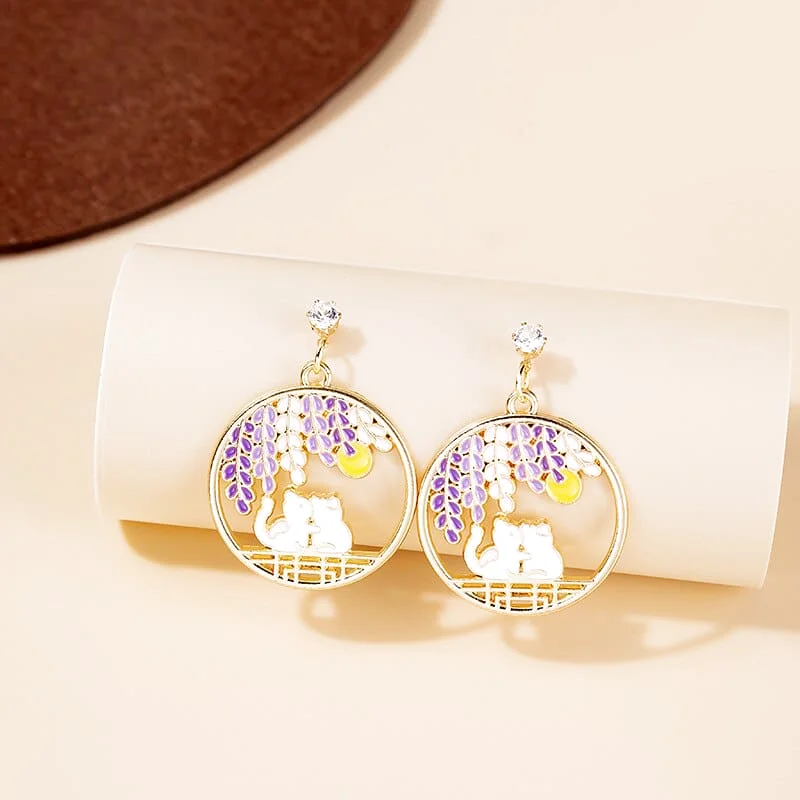 Boucle d'Oreille Montagne pour Femme
