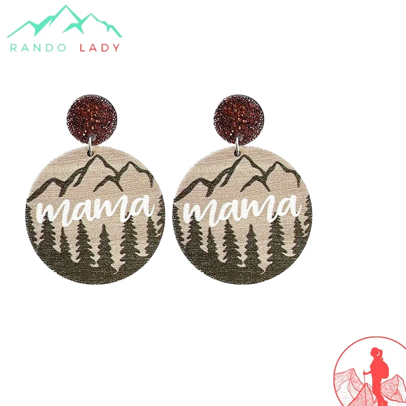 Boucle d Oreille Montagne