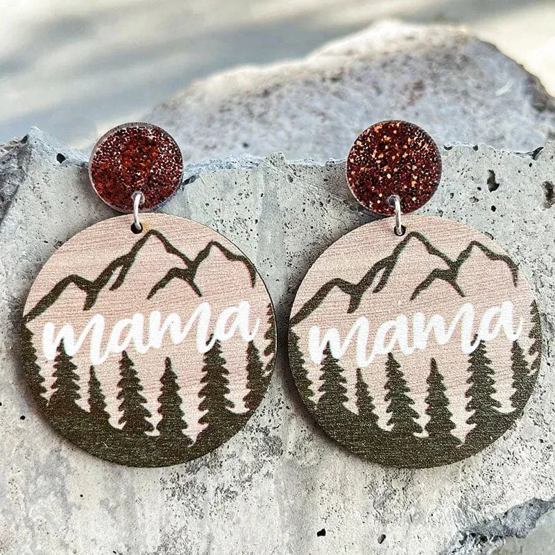 Boucle d Oreille Montagne