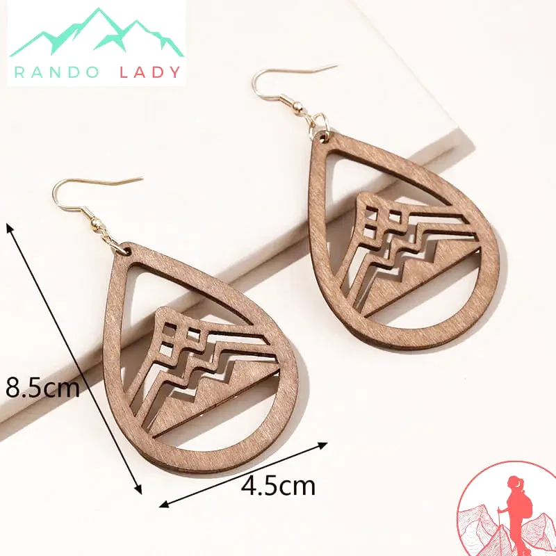 Boucles D'Oreilles Montagne