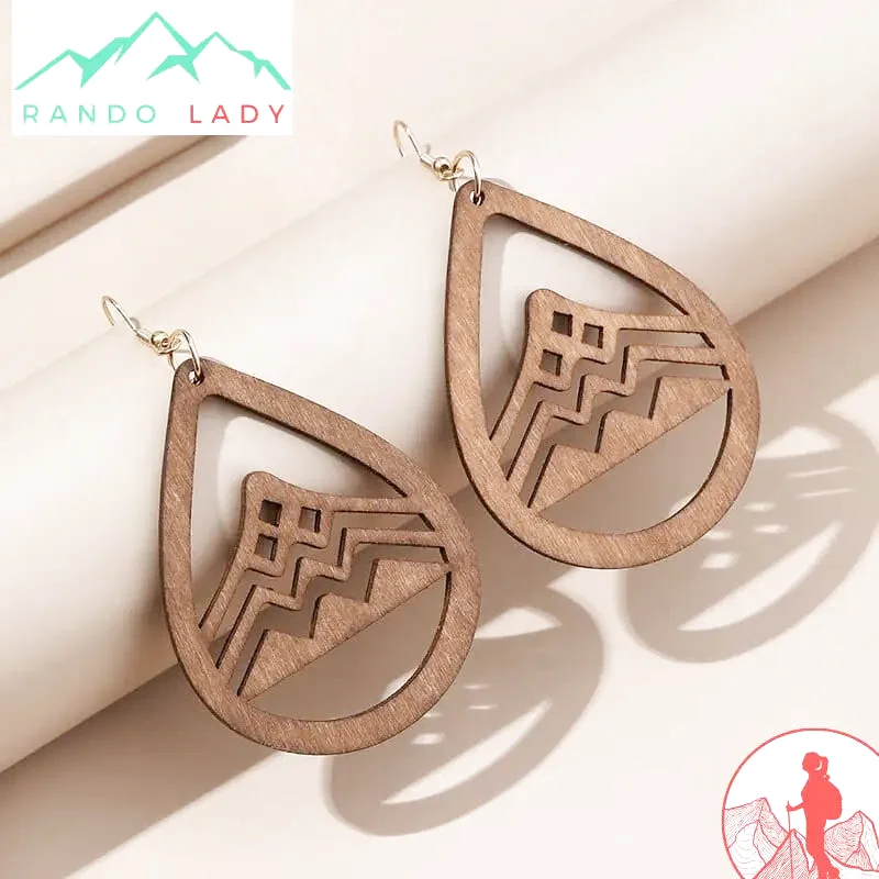 Boucles D'Oreilles Montagne