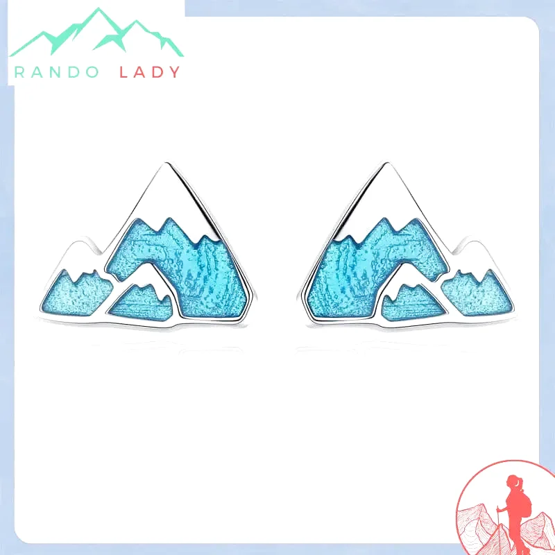 Boucle d'Oreille Neige