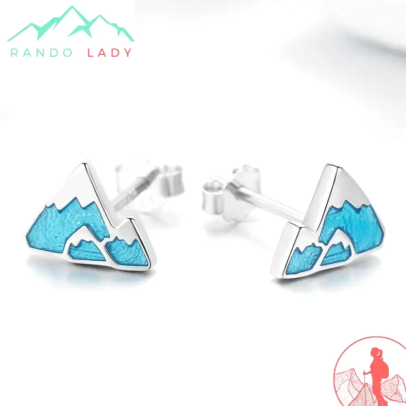 Boucle d'Oreille Neige