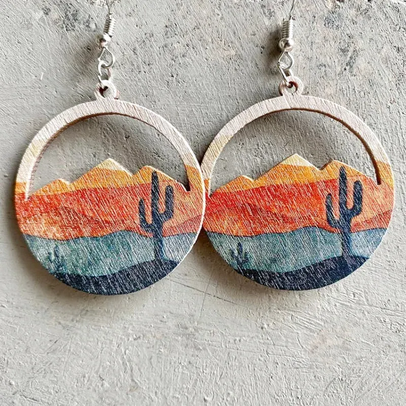 Boucle d Oreille Nature