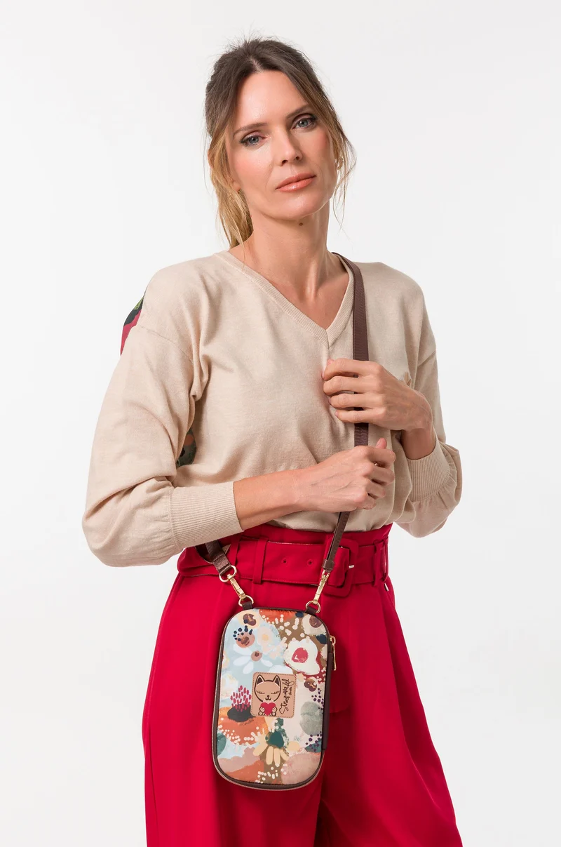 Mini Sac Bandoulière Imprimé Tulip