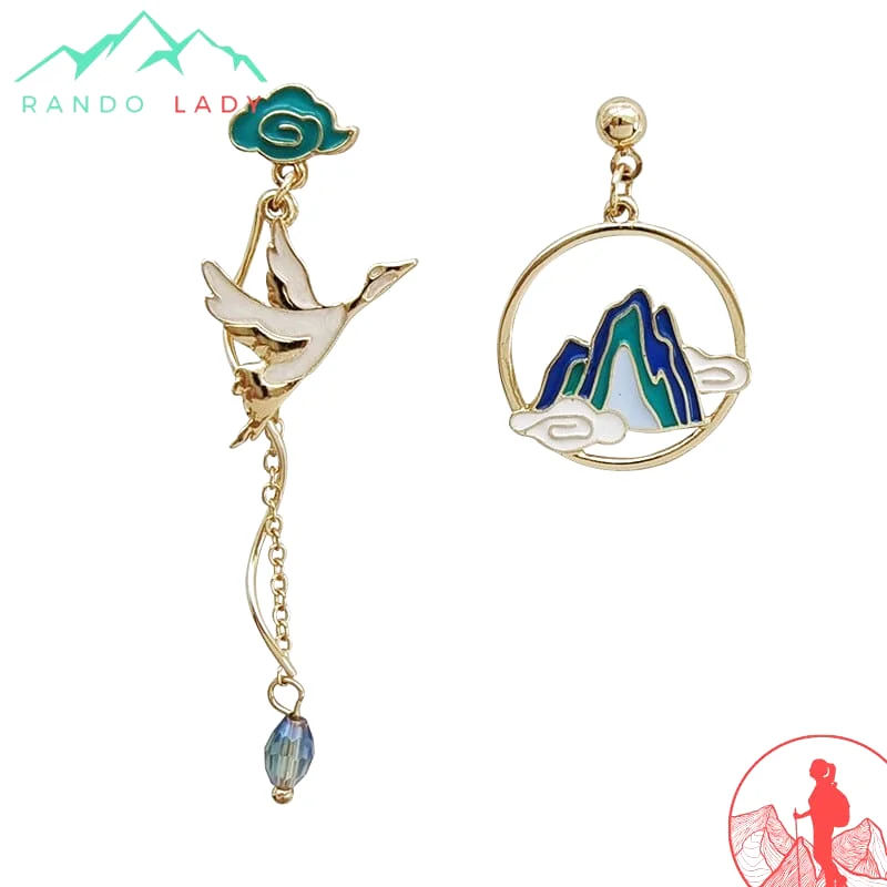 Boucles D'oreilles Montagne À S'offrir