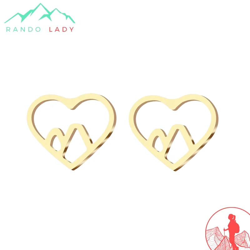 Boucle d Oreille Sommet Montagne
