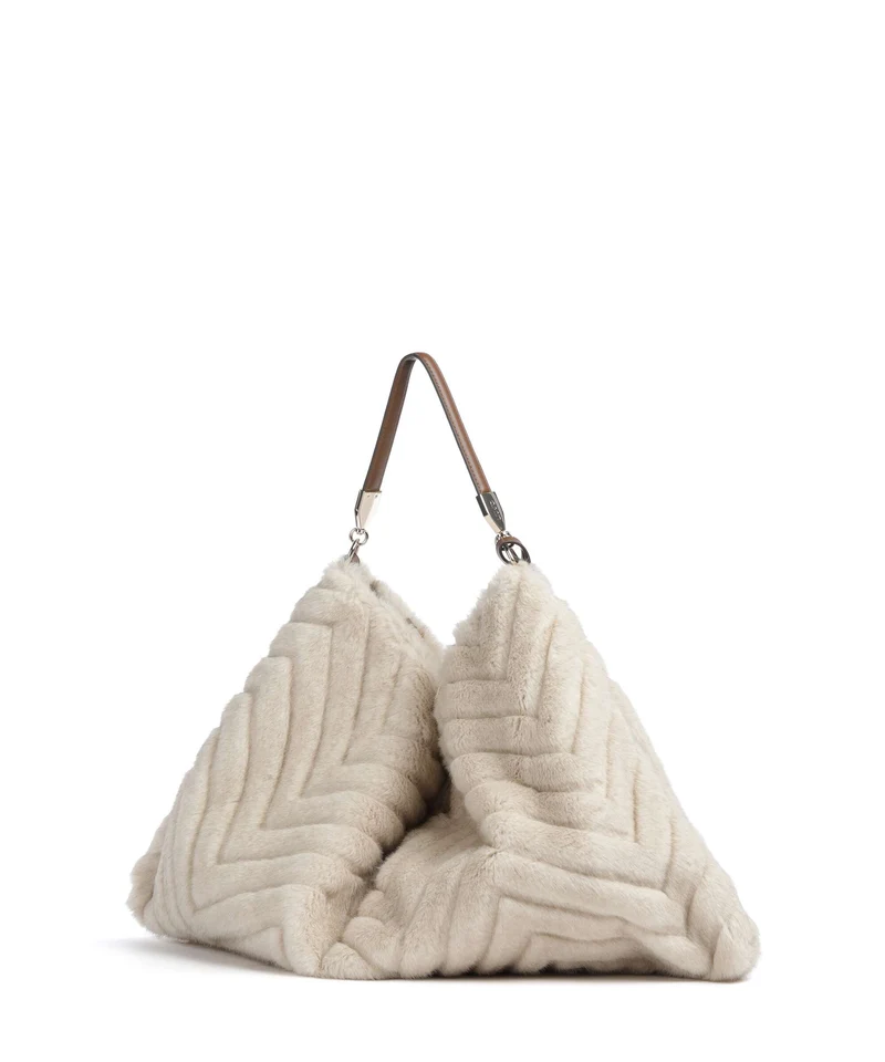 Liu Jo Foulard L Sac fourre-tout cream