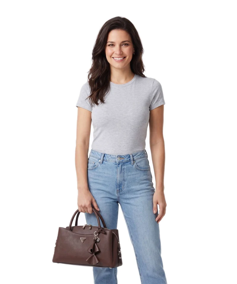 Guess Danielle Girlfriend Small Sac à main brown