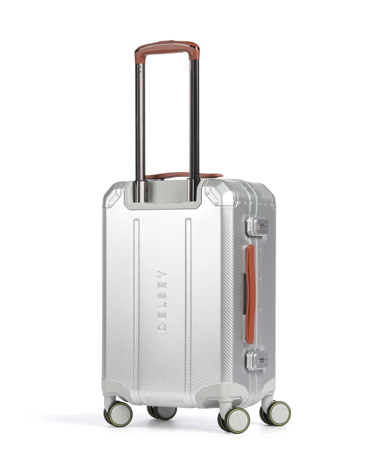 Delsey Paris Alu'R Valise 4 roues silver