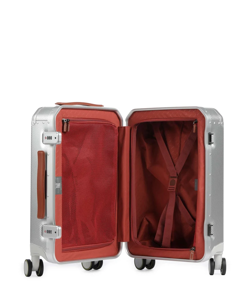 Delsey Paris Alu'R Valise 4 roues silver