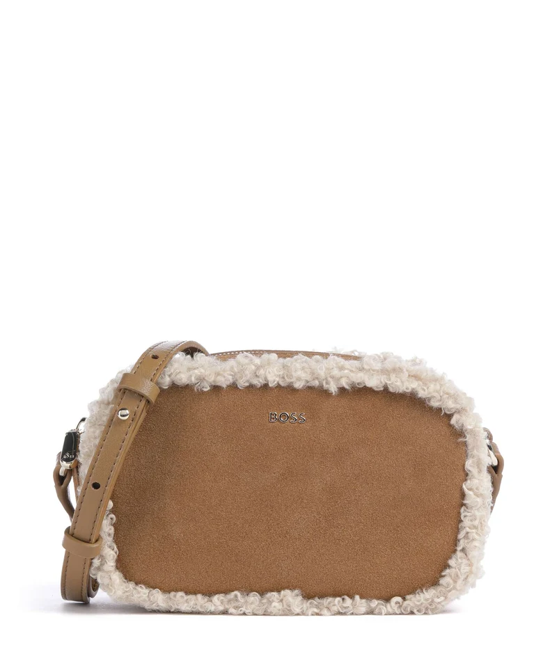 BOSS Sandy Sac bandoulière medium beige