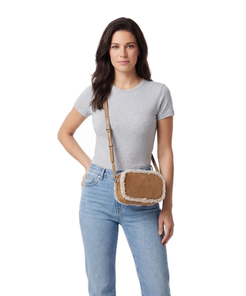 BOSS Sandy Sac bandoulière medium beige