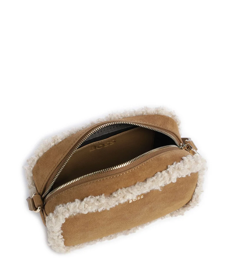 BOSS Sandy Sac bandoulière medium beige