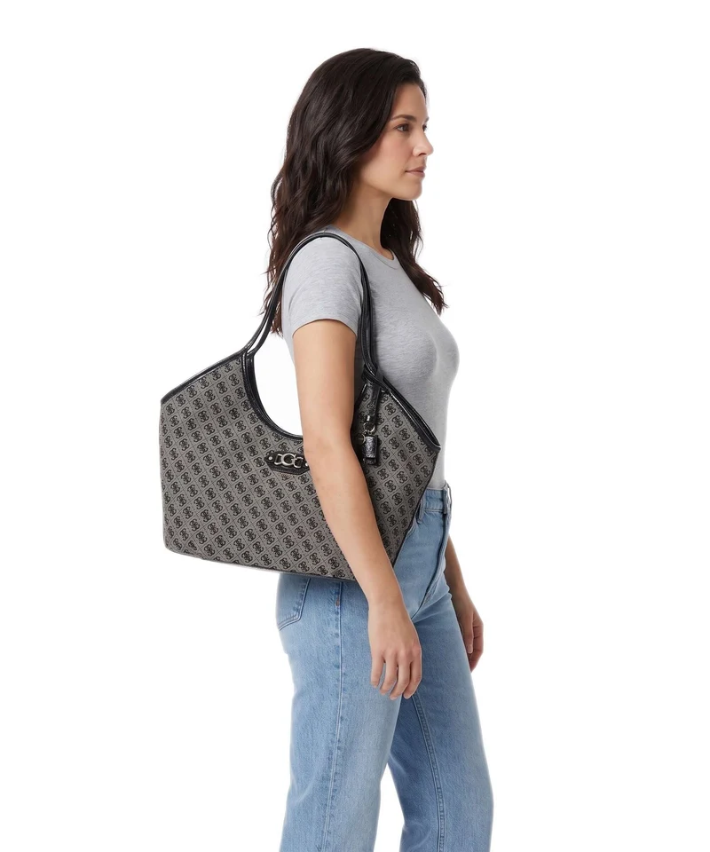 Guess Samantha Girlfriend Cabas black logo