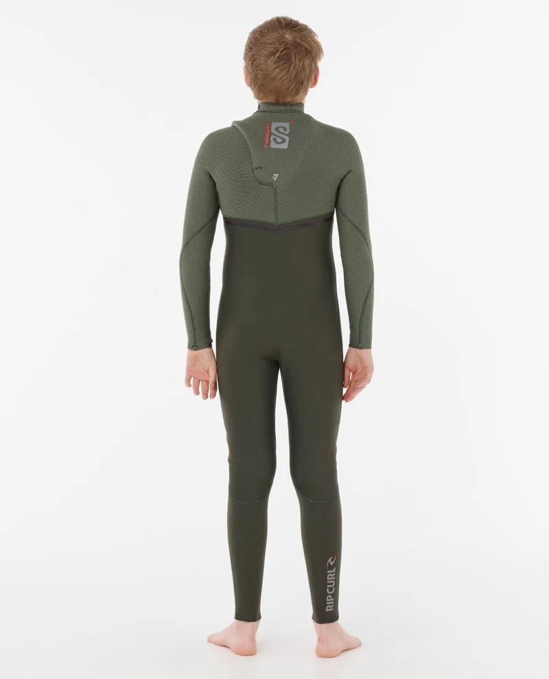 Flashbomb Pro 4/3 GB Chest Zip Fullsuit Wetsuit - Kids