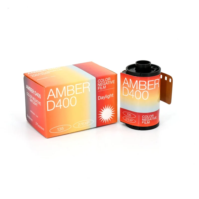 RETO Film Couleur Ambre AMBER D400 (35mm/27 poses)