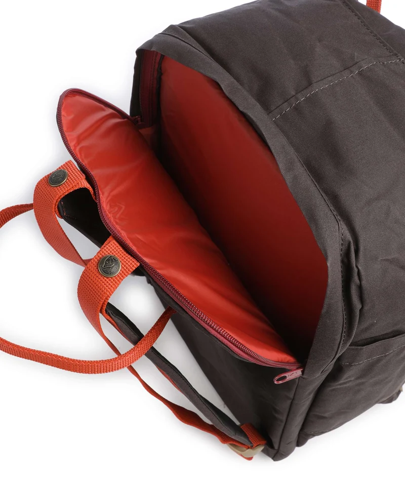 Fjällräven Kånken Laptop 15" Sac d'ordinateur black oak/rowan red