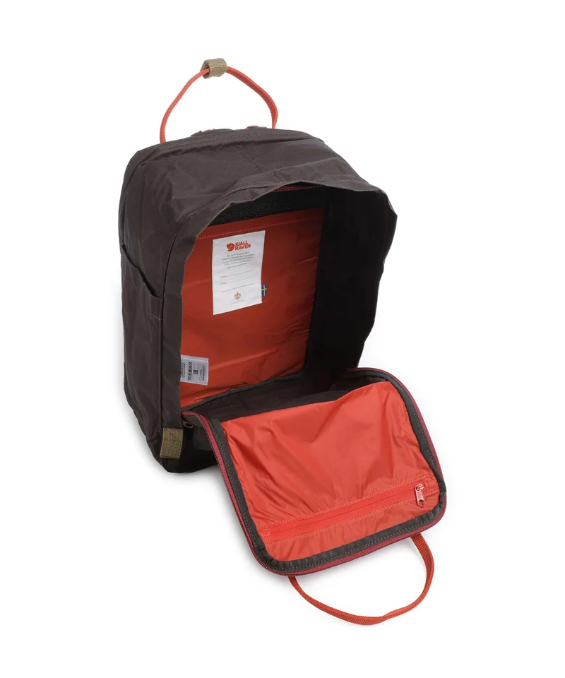 Fjällräven Kånken Laptop 15" Sac d'ordinateur black oak/rowan red