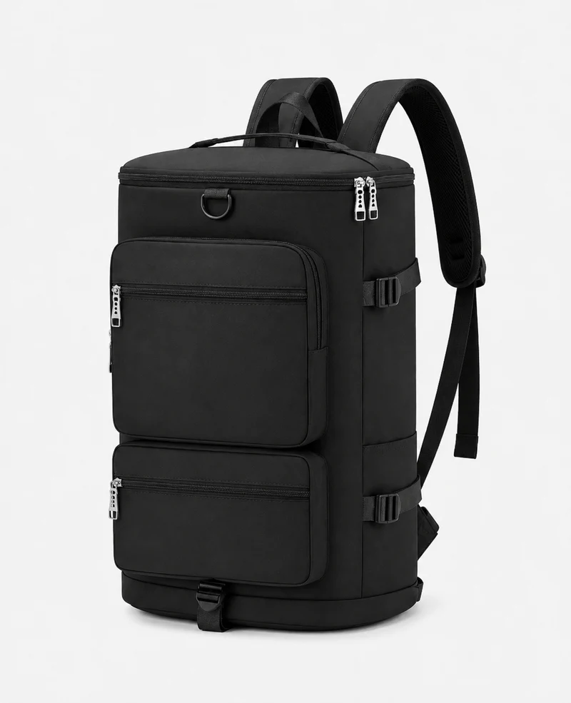 Sac À Dos Sport Homme Vert Menthe Poches Frontales Zippées