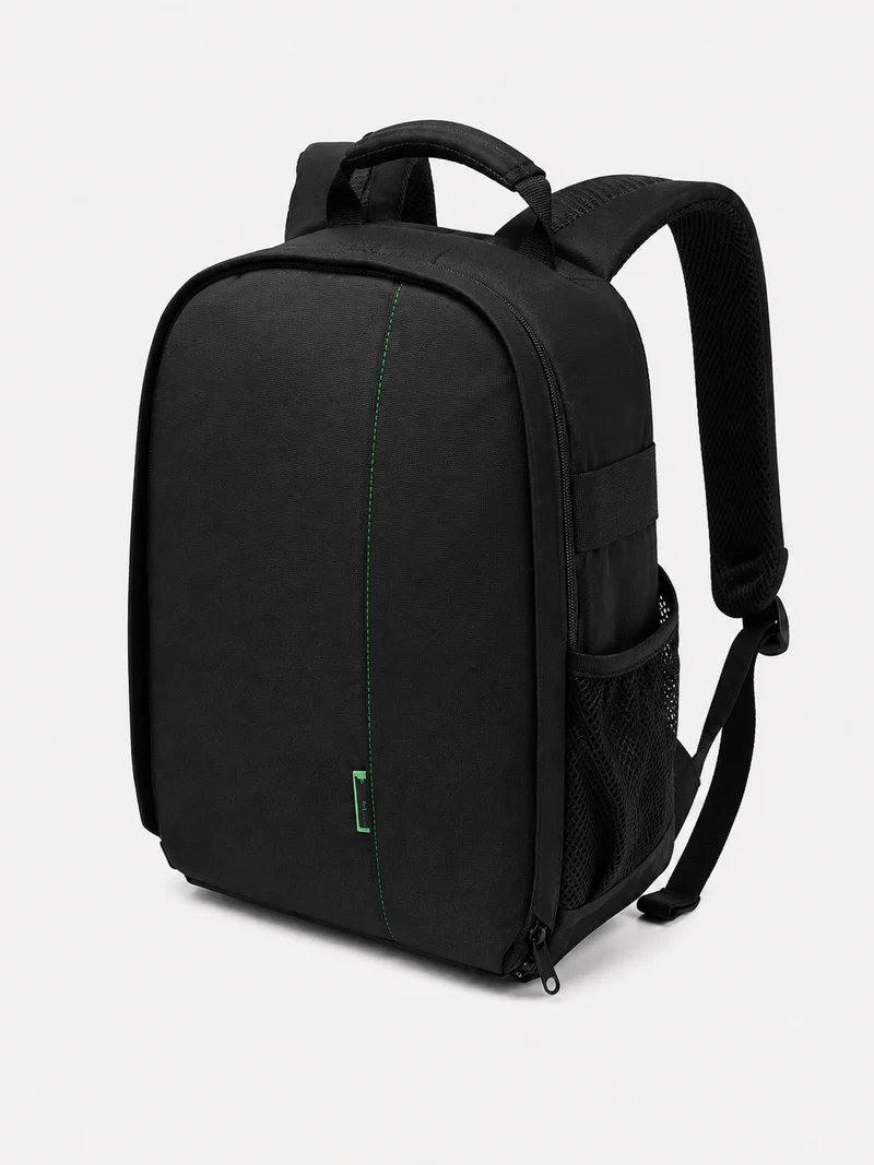 Sac À Dos Noir Imperméable À Cloisons Amovibles