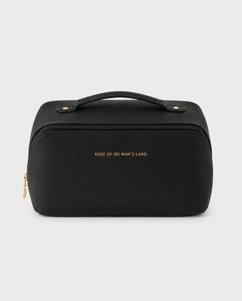 Trousse De Toilette Pour Femme Compartimentée Beige