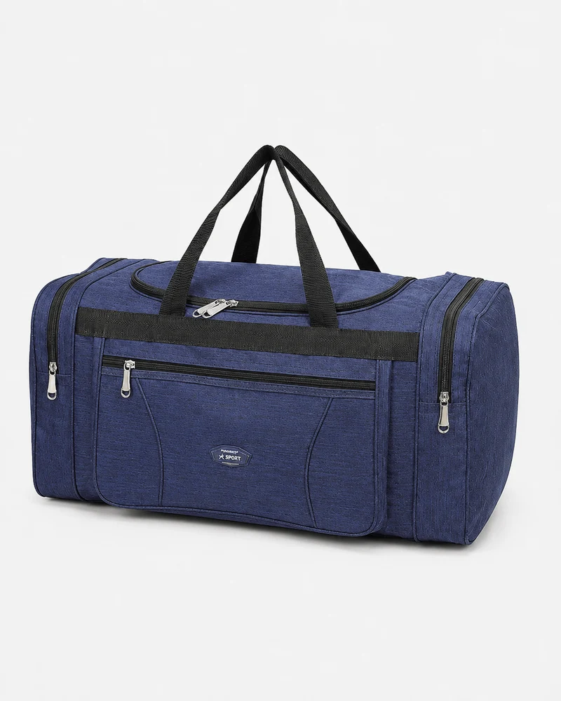 Sac polochon homme imperméable en tissu Oxford gris grande capacité