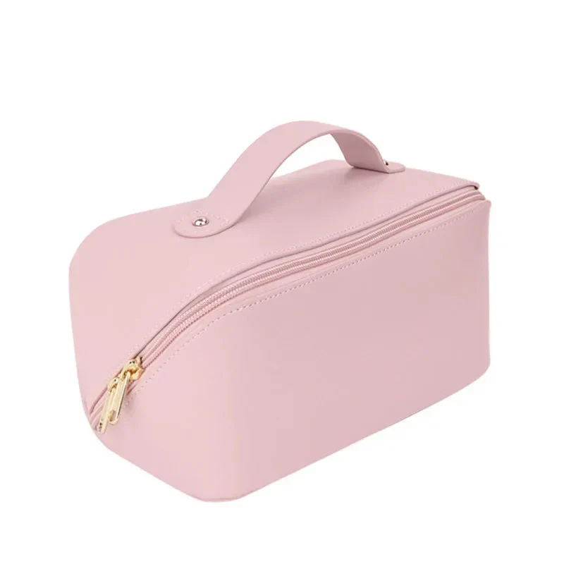 Trousse de Toilette Personnalisée Femme | Initiales or et Compartiments
