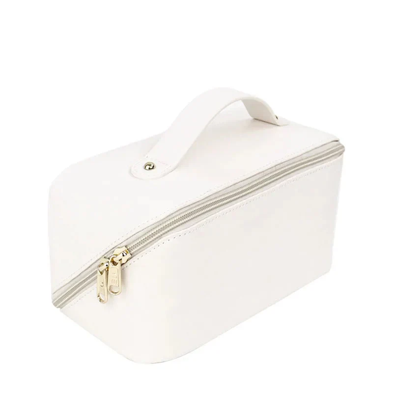 Trousse de Toilette Personnalisée Femme | Initiales or et Compartiments