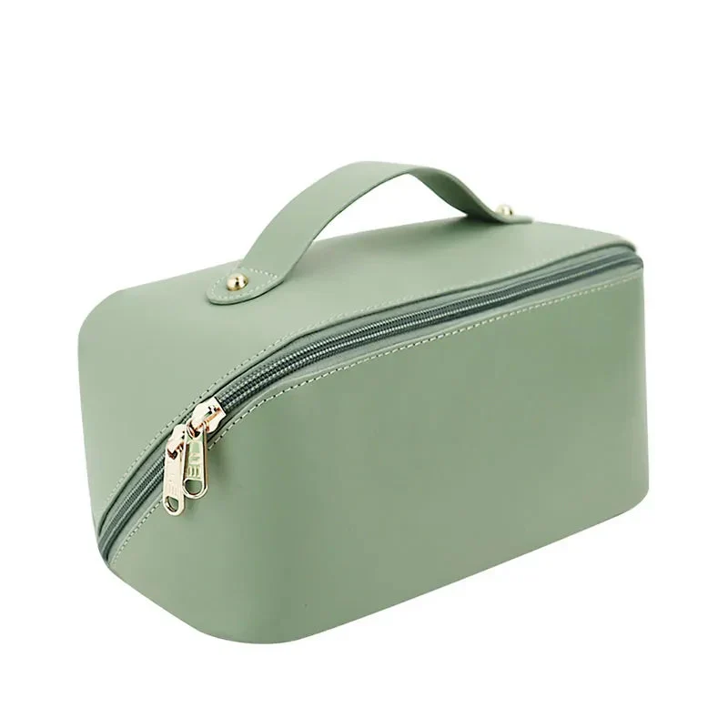 Trousse de Toilette Personnalisée Femme | Initiales or et Compartiments