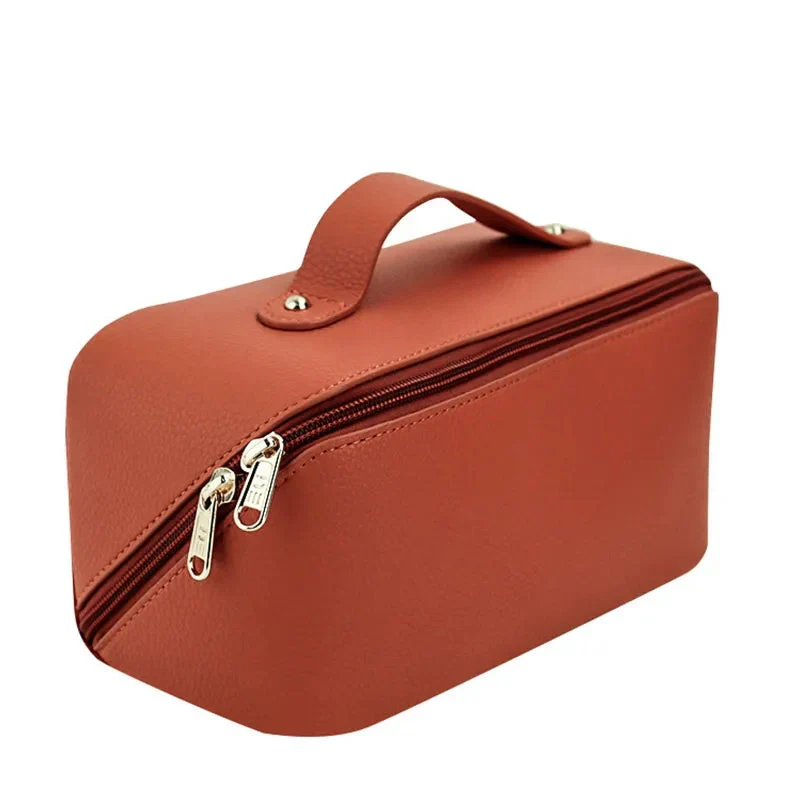 Trousse de Toilette Personnalisée Femme | Initiales or et Compartiments