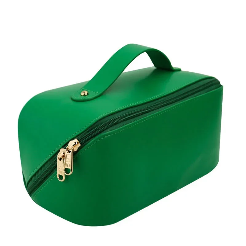 Trousse de Toilette Personnalisée Femme | Initiales or et Compartiments
