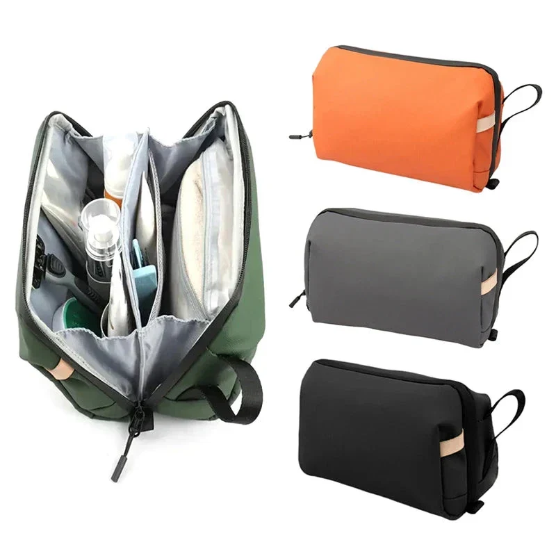 Trousse de Toilette Imperméable Voyage | Protection Anti-Éclaboussures Compacte