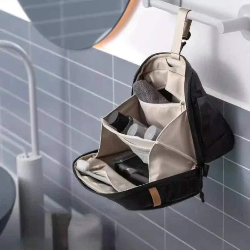 Trousse de Toilette Imperméable Voyage | Protection Anti-Éclaboussures Compacte