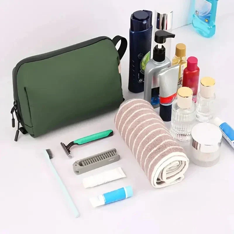 Trousse de Toilette Imperméable Voyage | Protection Anti-Éclaboussures Compacte