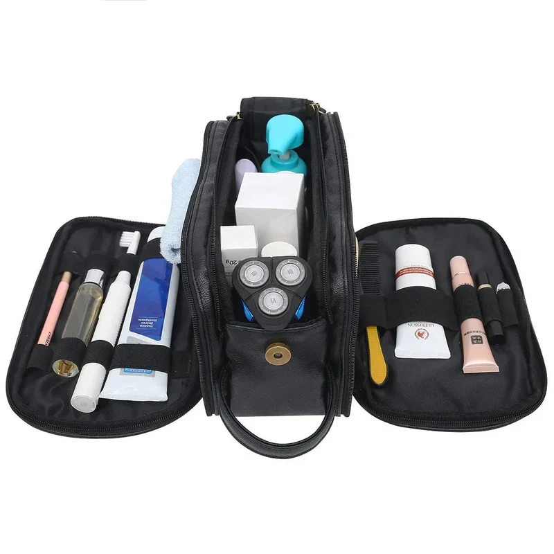 Trousse de Toilette Homme Voyage | Grande Capacité Vintage Chic