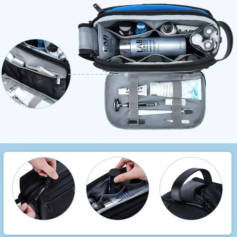 Trousse de Toilette Homme Voyage | Grande Capacité Imperméable