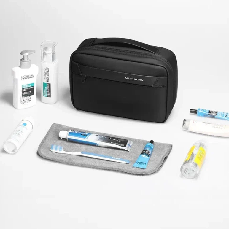 Trousse de Toilette Homme Suspendue | Nombreux Compartiments Voyage