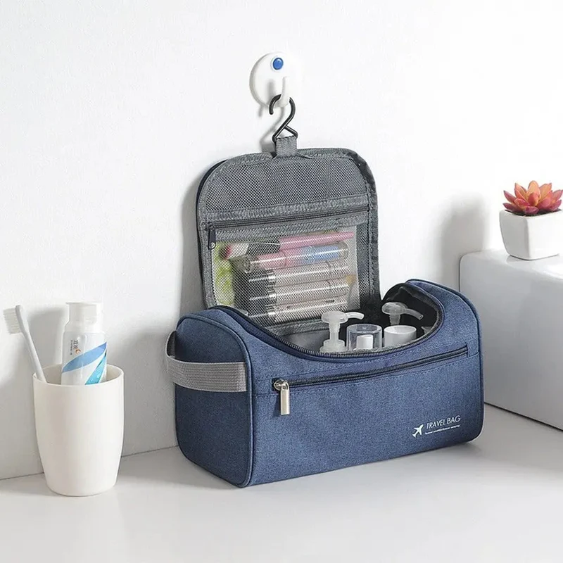 Trousse de Toilette Homme Suspendue | Compacte avec Crochet Oxford