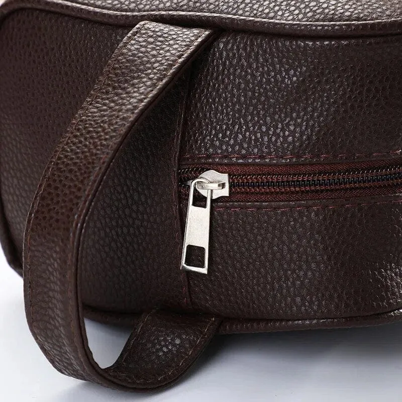 Trousse de Toilette Homme Personnalisée | Initiales Couleur or